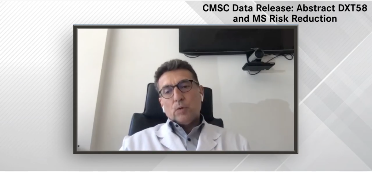 CMSC Data Release: Abstract DXT58 and MS Risk Reduction